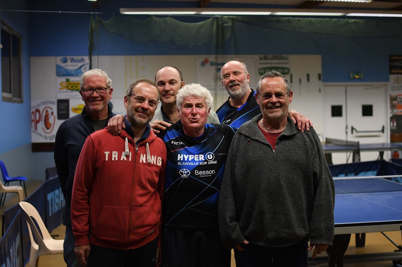 Équipe 8 Départementale 1 de l'Amicale Pongiste de Ouistreham